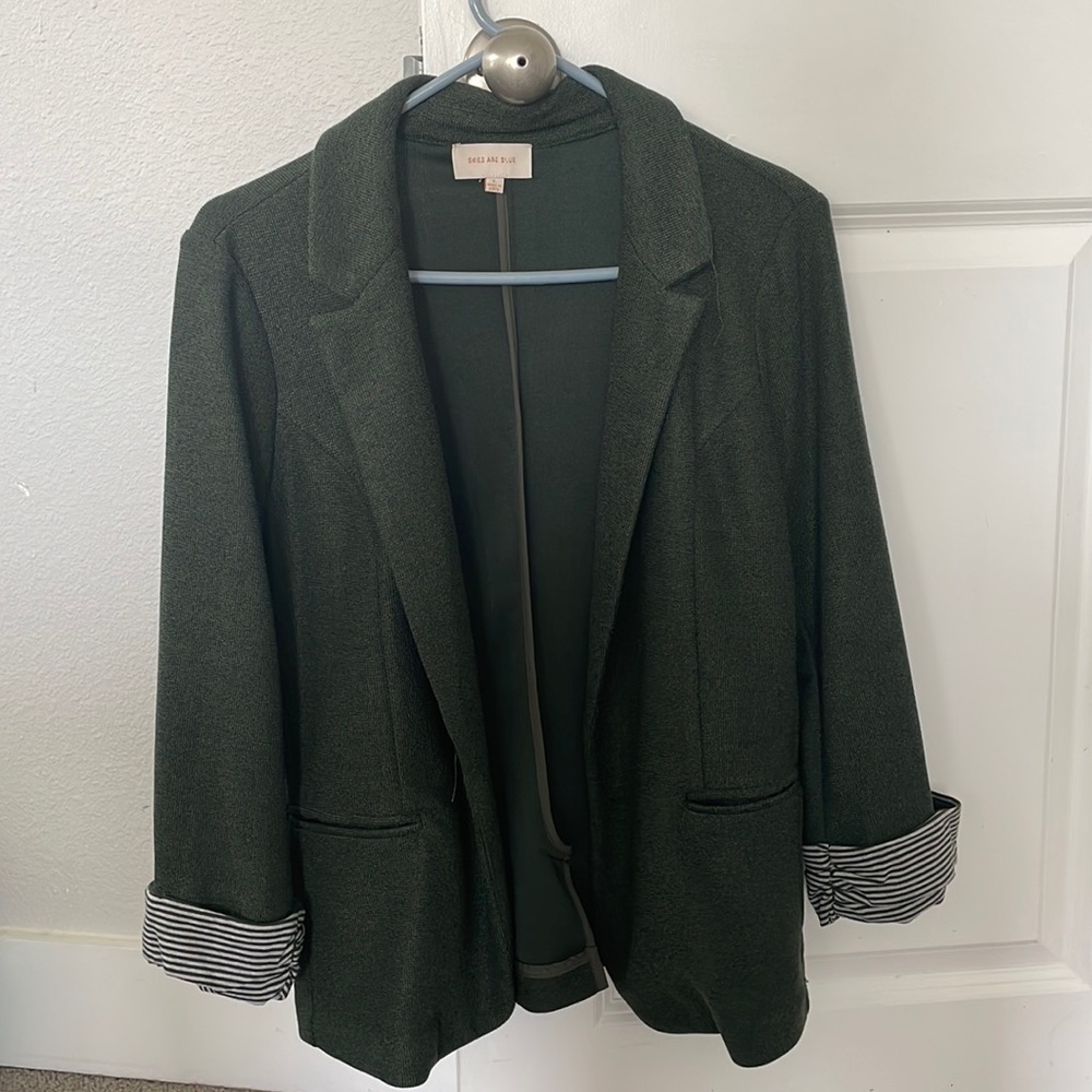 Hunter green blazer